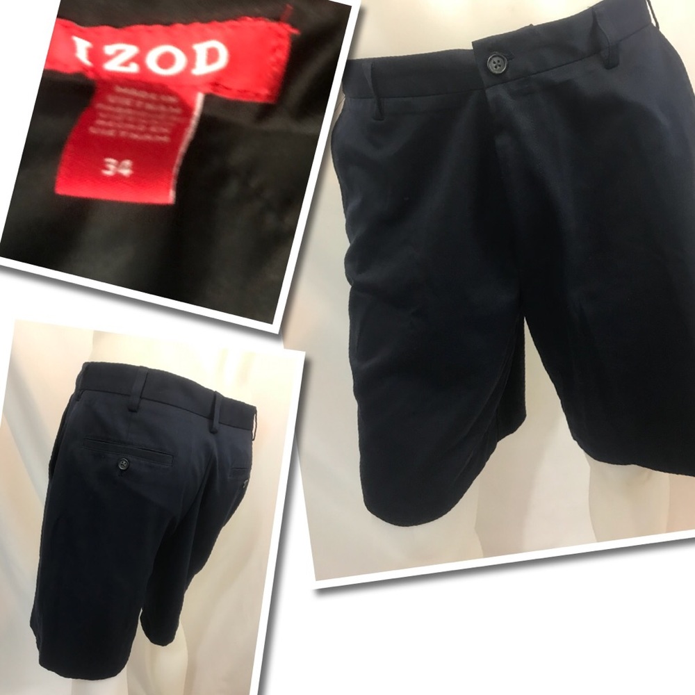 Izod Navy Shorts Size 34